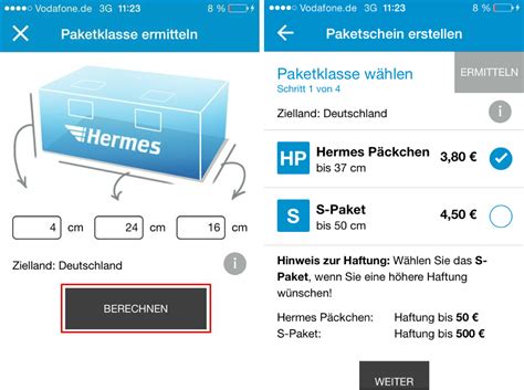 kosten paket hermes versand|hermes paketschein drucken.